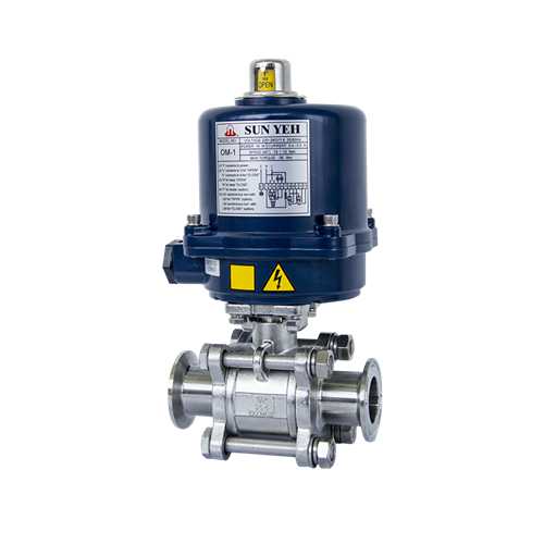 SUNYEH】電動卡箍/快裝球閥 SUNYEH】電動卡箍/快裝球閥