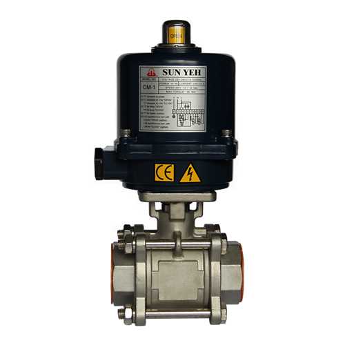 【SUNYEH】電動螺紋球閥