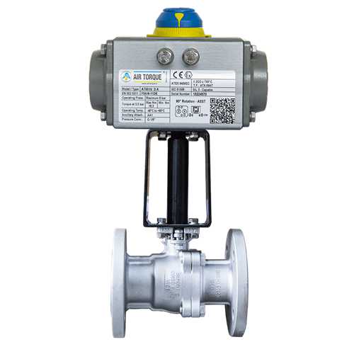 【AIRTORQUE】氣動高溫球閥/法蘭球閥
