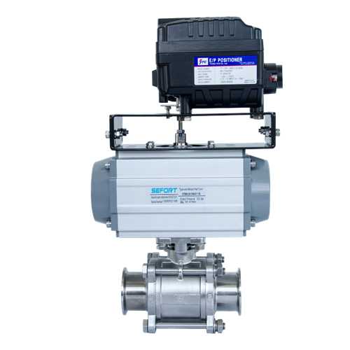 【SEFORT】氣動衛生級卡箍球閥