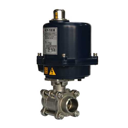 【SUNYEH】電動對焊球閥