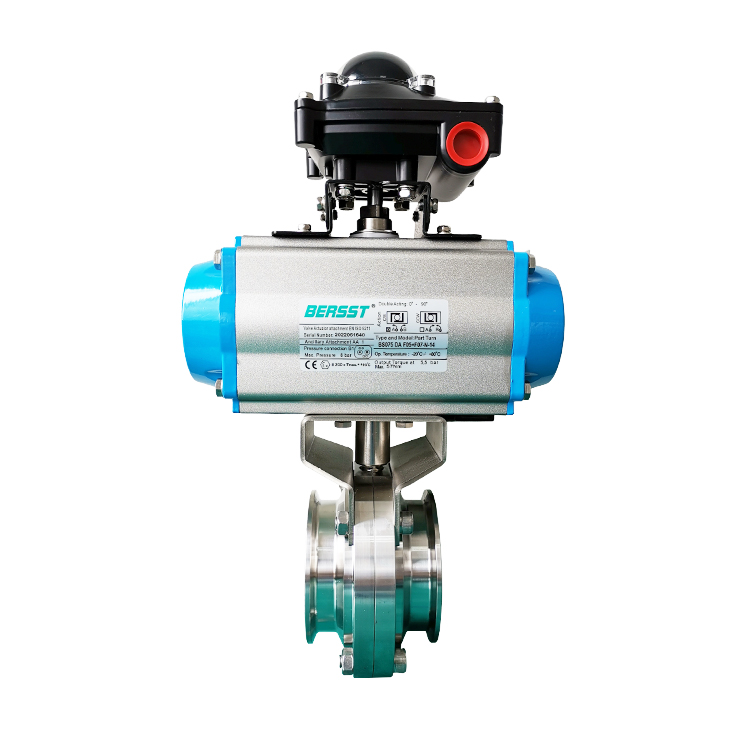 【BERSST】氣動卡箍蝶閥